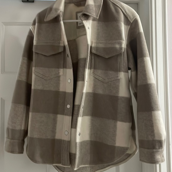 Abercrombie Cozy Shirt Jacket, size xs - Picture 2 of 8